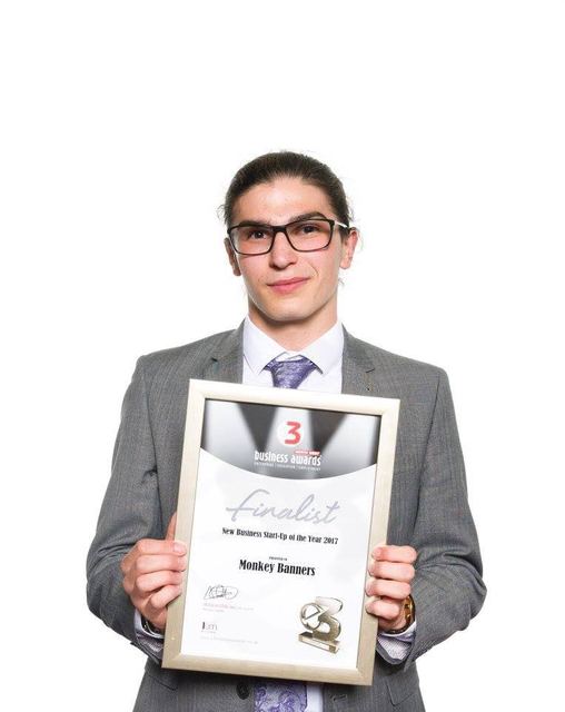 New Business Start-up of the Year: Monkey Banners