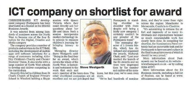 Y2014 Press Coverage
