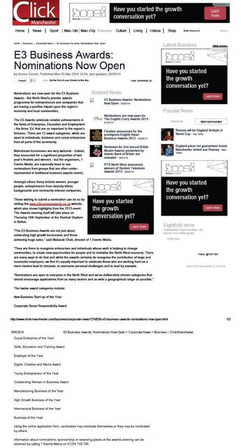 Y2014 Press Coverage