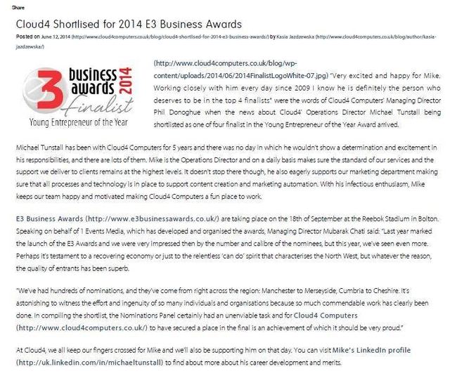 Y2014 Press Coverage