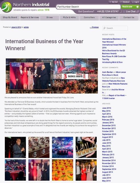 Y2016 Press Coverage