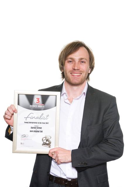 Young Entrepreneur of the Year: Aaron Crewe, novi.digital